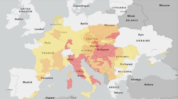 e cod rosu de canicula in italia aproape toate orasele mari sunt vizate de alerta meteo doar doua nu au intrat sub domul de caldura