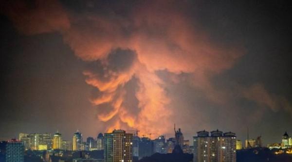 ucraina nu a reusit sa doboare nicio racheta ruseasca in timpul bombardamentului asupra kievului zelenski face apel catre aliati