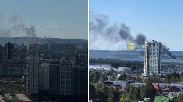 amazonul lui putin in flacari dupa un nou atac drone ucrainene au lovit un depozit aflat la peste 2 000 km in interiorul rusiei