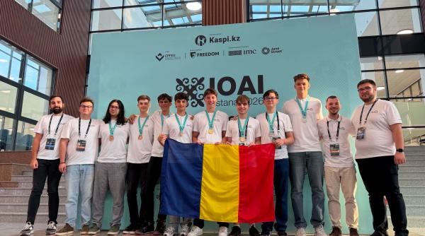 romania a obtinut 3 medalii de aur 2 de argint si 3 de bronz la olimpiada internationala de ai 2026 au fost concurenti din 108 tari
