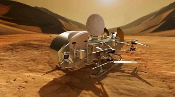 nasa a aprobat una dintre cele mai ciudate misiuni de pana acum o drona nucleara de marimea unei masini va zbura pe titan