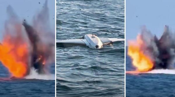dronele rusesti au ajuns langa platforma neptun deep miruta erau in deriva au fost distruse