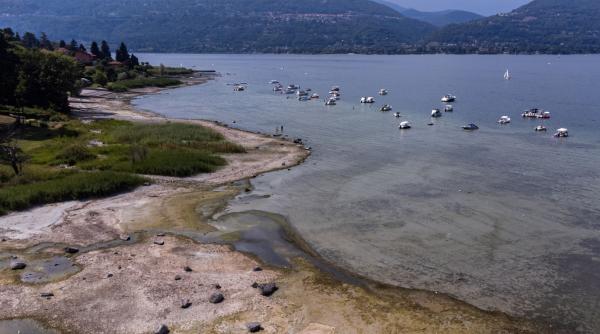 seaca si lacul maggiore una dintre marile destinatii europene italia si elvetia incearca sa l umple cu apa dintr un alt mare lac