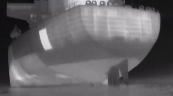 serviciul de securitate al ucrainei anunta ca trei nave de razboi au fost lovite in atacul asupra portului rusesc novorossiisk
