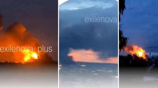ucraina a lansat aproape 600 de drone in rusia si au lovit baza aeriana militara rusa savasleika s au auzit explozii