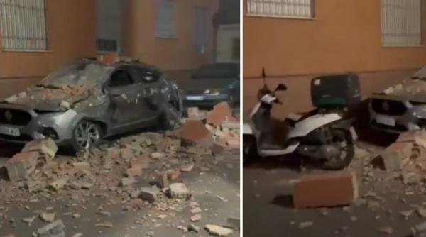 un cutremur cu magnitudinea 5 s a produs in spania sambata s au inregistrat pagube materiale