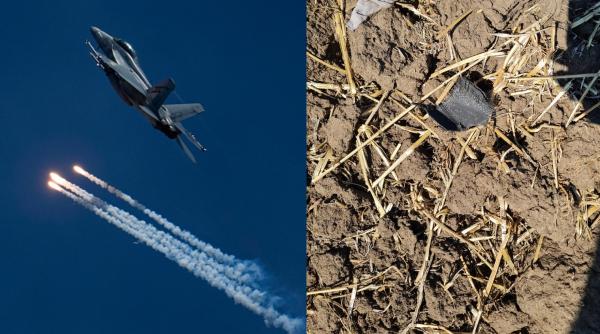 o drona care a intrat in spatiul aerian al romaniei a fost doborata de un avion nato in apropiere de galati