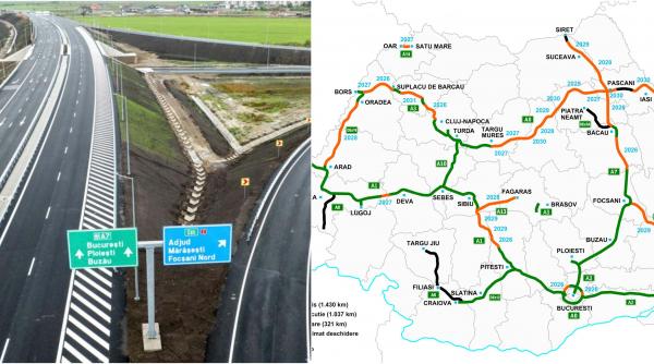 aproape jumatate din autostrada moldovei este gata traseul complet cu loturile deschise pe a7 si cati km se vor inaugura in 2026