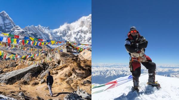 celebrul masiv annapurna din himalaya ar urma sa fie redenumit dupa nimsdai alpinistul mort in iulie propunerea provoaca deja scandal