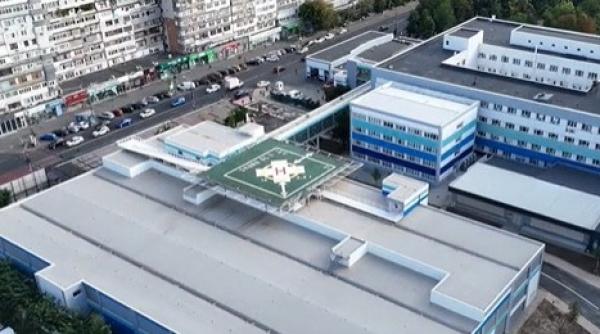 premiera in romania unul dintre cele mai mari spitale din tara are parcare supraetajata cu heliport lifturi exterioare si pasarela