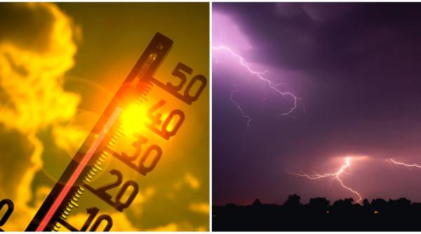 se anunta furtuni si vijelii in toata tara alerta de temperaturi extreme in bucuresti si 6 judete zonele vizate de cod galben harta