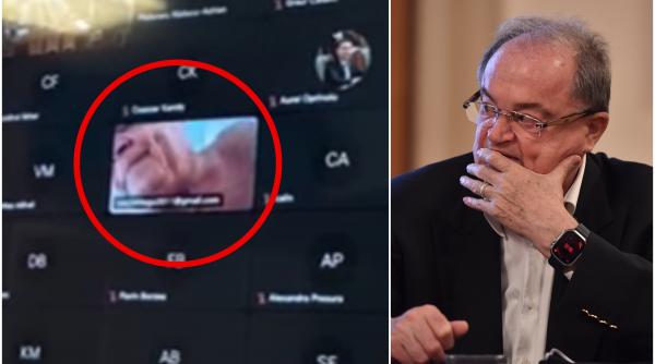 moment jenant in senat vasile blaga a aparut in fata colegilor dezbracat nu stia ca are camera pornita cine e in pielea goala