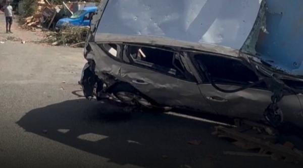O tornadă a măturat un sat din Franța, zeci de oameni au fost răniți. Furtuna a smuls acoperișuri și a distrus sute de case