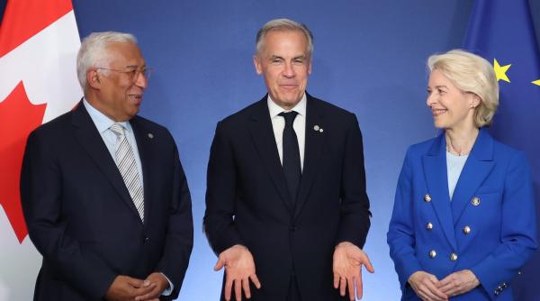 canada se apropie de ue dupa ce america lui trump i a declarat razboi comercial mark carney va participa la starea uniunii in pe
