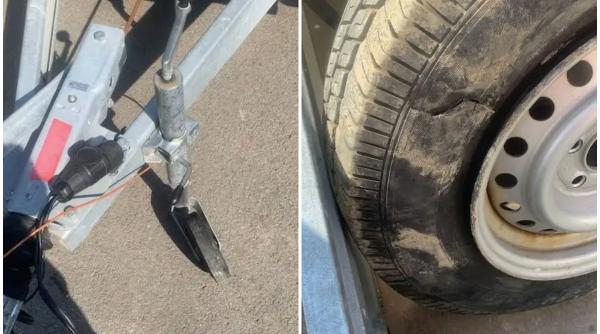 cisternele cu apa aduse pentru locuitorii din teliu au fost vandalizate anvelopele au fost taiate iar robinetele distruse