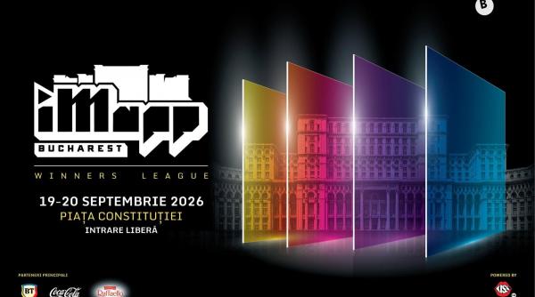 Cel mai mare show de video mapping din lume revine la București din 19 septembrie. Intrarea la spectacole este liberă