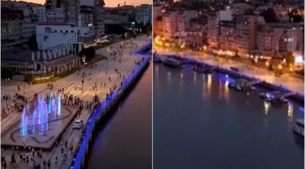 Spectacolul Dunării, la Tulcea. Faleza Ivan Patzaichin este locul preferat al localnicilor și turiștilor