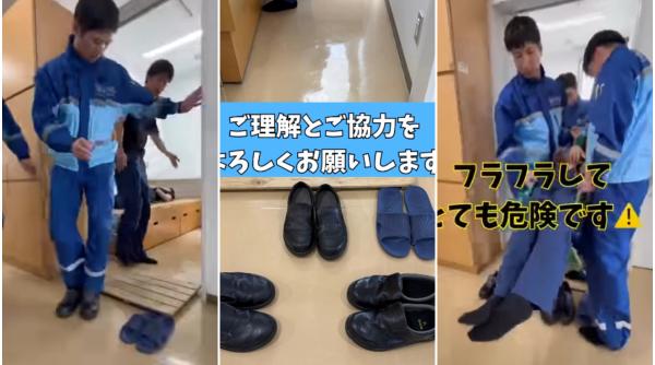 Video viral. "Vă rugăm, nu ne mai mutați pantofii. Pierdem 30 de secunde". Paramedicii le cer japonezilor să renunțe la acest gest