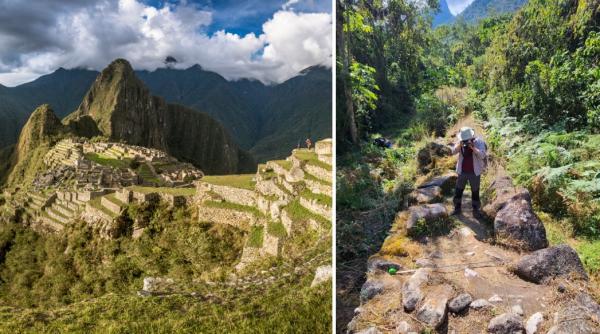 ascunse in jungla timp de secole drumuri incase au fost descoperite langa machu picchu primele imagini surprinse de arheologi