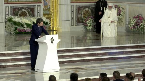 Nicușor Dan, discurs inedit la Catedrala Națională, despre lipsa "naționalismului sănătos": "Spațiul acesta este luat de farisei"