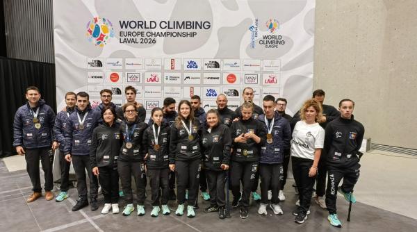 record de medalii pentru romania adus de lotul national de para climbing