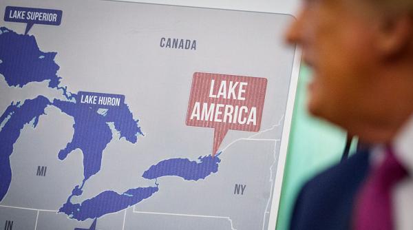 mapquest este nr 1 in app store dupa ce a refuzat sa schimbe numele lacului ontario in lacul america asa cum a decretat trump
