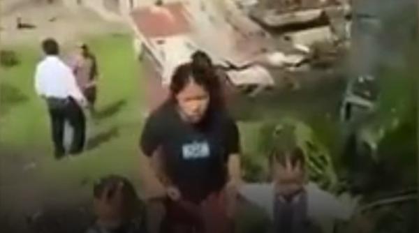 Scene dramatice în Nepal: O femeie și doi copii, salvați în ultima clipă din calea viiturilor