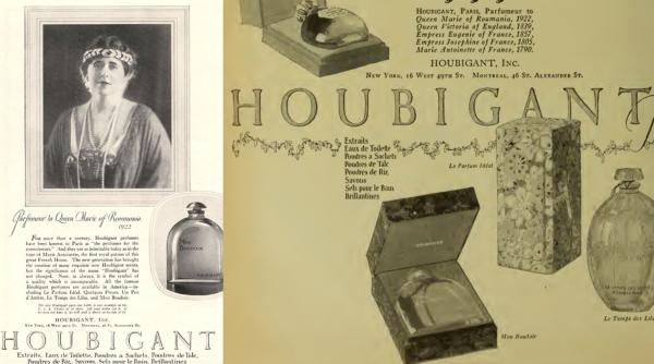 ce parfumuri purta regina maria in 1922 facea reclama la mon boudoir dar o alta creatie houbigant ar fi fost preferata ei