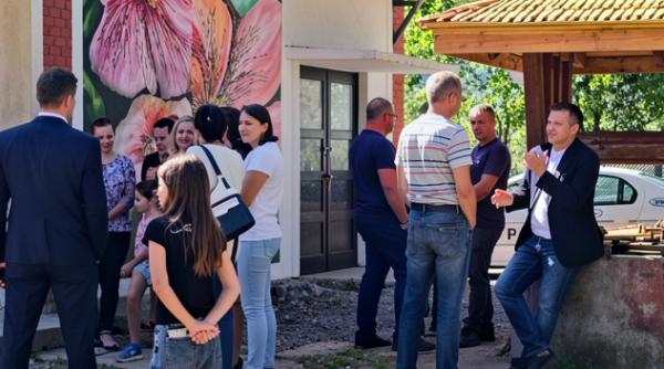 Gara din Săcel renaşte. Staţia a devenit un centru de artă contemporană