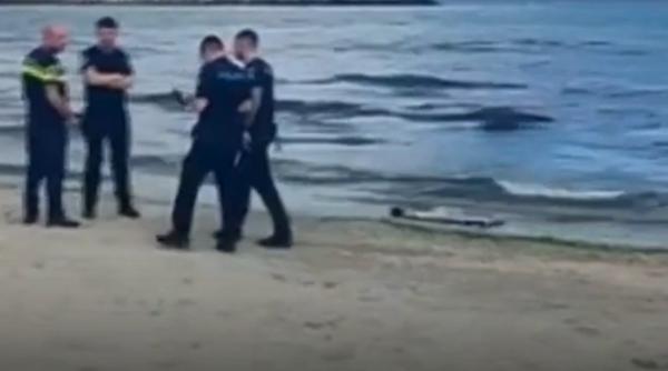 Un fragment dintr-o dronă a fost descoperit pe plaja Modern din Constanța. Turiștii au fost evacuați
