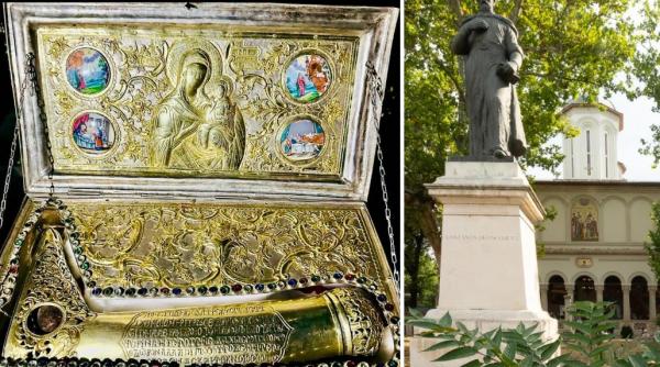 Moaştele Sfintei Ana, mama Maicii Domnului, ajung pentru prima dată în România, sâmbătă, la Biserica "Sfântul Gheorghe"-Nou
