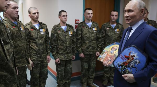 Schizofrenii, cei cu membre amputate, orbii și surzii - buni de recrutat în armata rusă pentru apărarea antidronă. Putin: „Susțin”