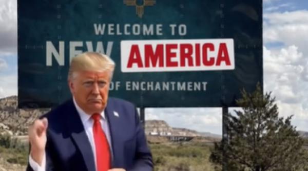 Donald Trump vrea să schimbe și numele unui stat american: New Mexico ar putea deveni New America