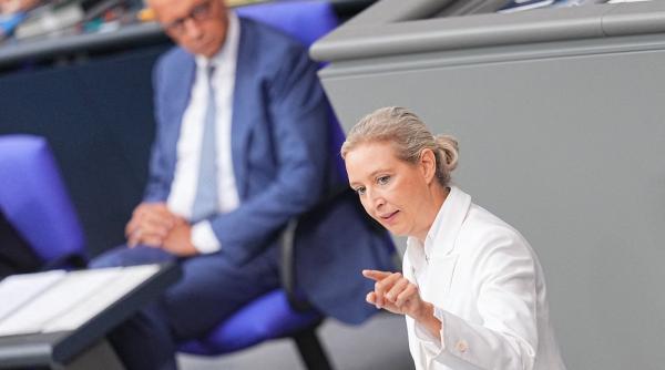 Scandal uriaș în Bundestag. Alice Weidel și Friedrich Merz s-au certat după victoria AfD în Saxonia-Anhalt