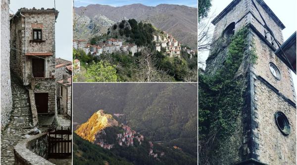 Satul „vertical” din Toscana în care mai trăiesc doar 30 de oameni.  Cum a fost salvat Lucchio în 1437 de două femei