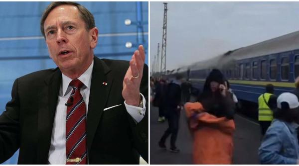 Fostul șef al CIA, David Petraeus, se afla în gara din Ucraina când Rusia a atacat. "A fost terifiant"