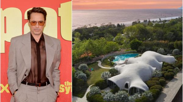 in 2013 robert downey jr a investit 13 400 000 dolari intr o casa futurista sub forma de cupola cum nu s a mai vazut