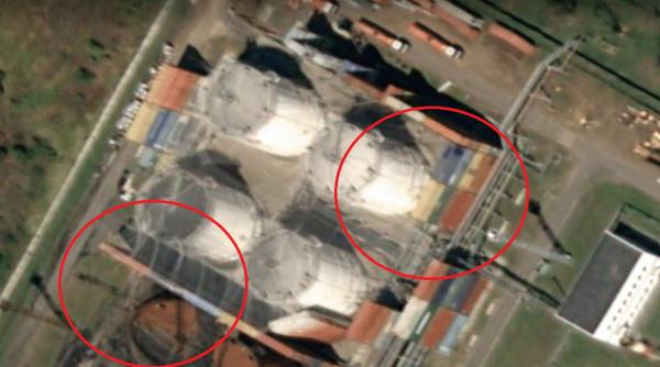 Rușii ridică „ziduri de protecție” formate din containere navale pentru a-și proteja rafinăriile de atacurile cu drone ucrainene