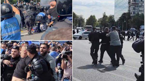 protest neautorizat al fermierilor in fata guvernului sunt filtre la intrarea in bucuresti autoritatile sunt in alerta