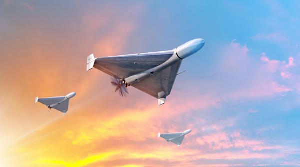 Rusia a lansat un atac masiv cu drone asupra Ucrainei. La Kiev, o benzinărie şi mai multe depozite au fost lovite