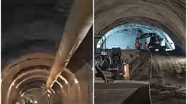 tunelurile de pe a1 dintre margina si holdea au fost strapunse cnair unul dintre ele este cel mai lung construit pana acum in romania