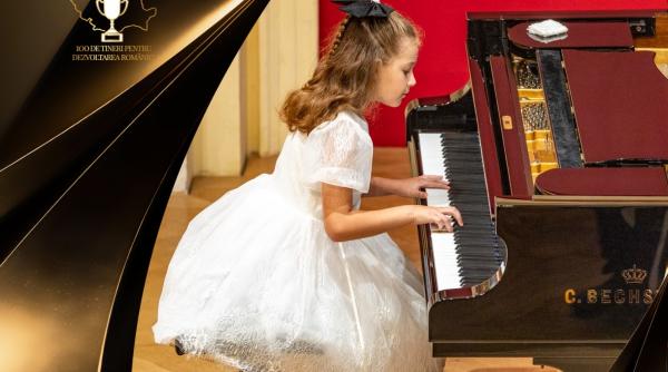 validata pe trei continente la doar 8 ani pianista iliana stanciu in campania 100 de tineri pentru dezvoltarea romaniei