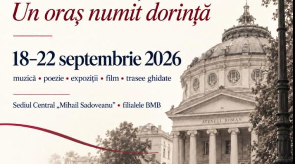 zilele bucurestiului sarbatorite de biblioteca metropolitana pana pe 22 septembrie filme proiectii muzica si poezie
