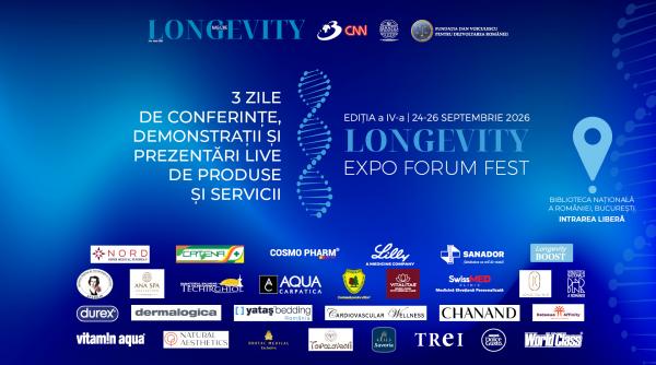 program longevity expo forum fest editia a iv a 3 zile dedicate longevitatii sanatatii si medicinei viitorului