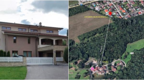 imagini cu cele doua vile ale lui calin georgescu din austria cristela avea cabinet in castelul vecinului georg schmidt