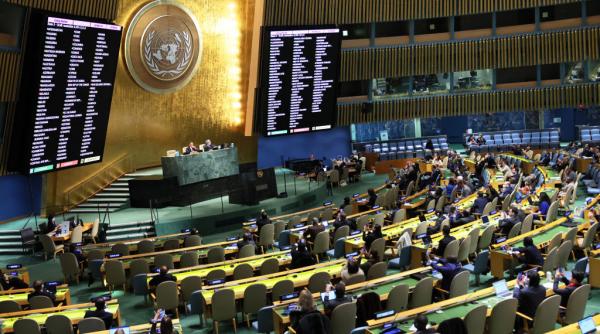 incepe cea de a 81 a adunare generala a onu la new york trump se intalneste cu macron 130 de lideri de stat ajung in sua