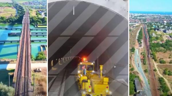 lucrarile de modernizare a infrastructurii feroviare a portului constanta au ajuns la 89 in etapa i imagini noi de pe santier
