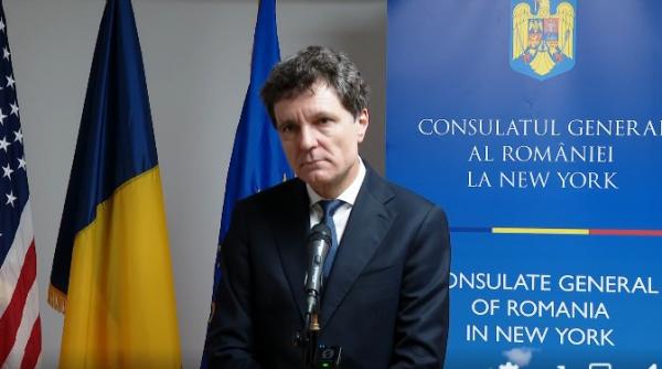 nicusor dan s a intalnit cu membrii comunitatii romanesti din new york dupa inaugurarea intersectiei regina maria a romaniei