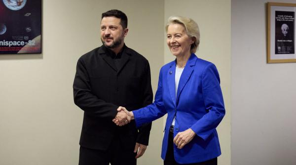 zelenski si von der leyen intalnire tensionata la adunarea generala onu bloomberg kievul e furios din cauza lui usmanov si fridman