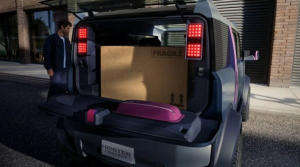 conceptul 100 electric dacia hipster ar putea fi fabricat si in serie in china pretul de vanzare ar fi foarte mic cum arata masina